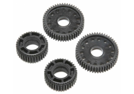 TLR Narrow Gear Set, Laydown Idler, Diff (2): 22 4.0 SR Z-TLR232072