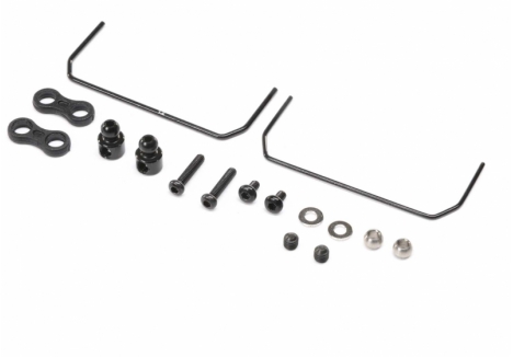 TLR Racing Front Sway Bar Set for Losi 1/16 Mini-B 2WD RC Buggy Z-TLR314001