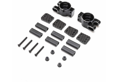 TLR Rear Hub, Aluminum: 8X, 8XE 2.0 Z-TLR344053
