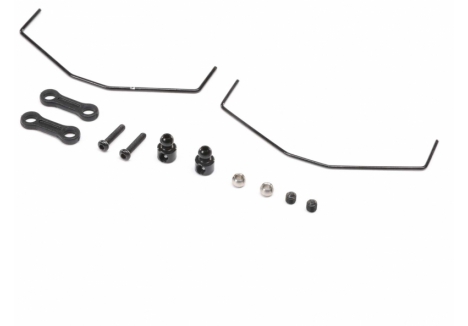 TLR Rear Sway Bar Set Losi Mini-B 1/16 2WD RC Buggy Suspension Z-TLR314002