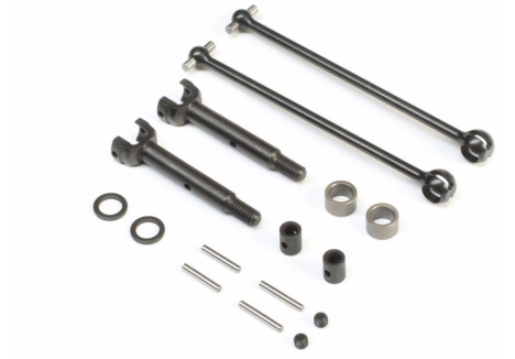 TLR Steel CVA Driveshaft Set, SR Diff: 22 5.0 SR Z-TLR232096