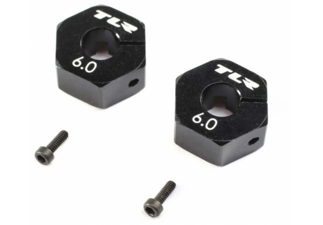 TLR Wheel Hex, 12mm x 6.0mm (2) Z-TLR232115