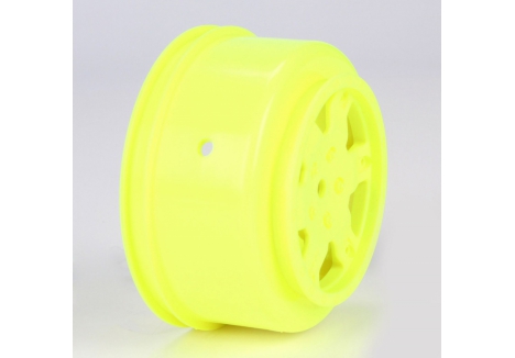 TLR Wheel, Yellow (2): 22SCT G-TLR7004