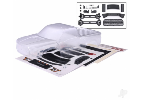 Traxxas 1/10 Ford Raptor Heavy Duty RC Body Shell Clear TRX5916