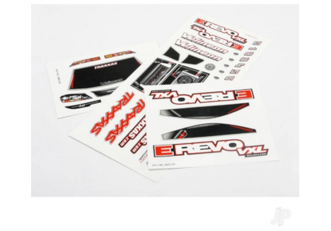 Traxxas 1:16 E-Revo VXL Decal Sheet Replacement Graphics TRX7113
