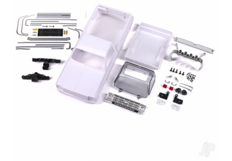 Traxxas 1/18 Chevrolet K10 Truck 1979 RC Body Shell Unassembled White TRX9811