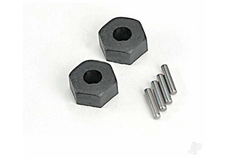 Traxxas 12mm Composite Hex Wheel Hubs and Stub Axle Pins TRX1654