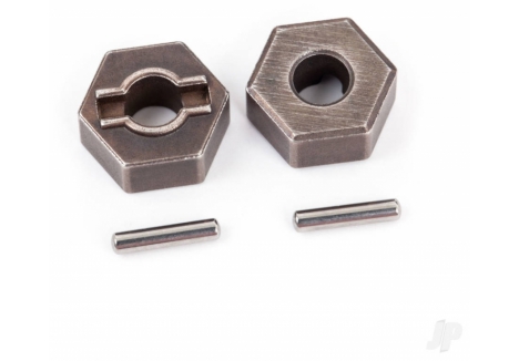 Traxxas 12mm Steel Hex Wheel Hubs with Axle Pins TRX1654R