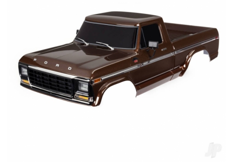 Traxxas 1979 Ford F-150 1/10 RC Body Shell Brown Painted TRX9230-BRWN