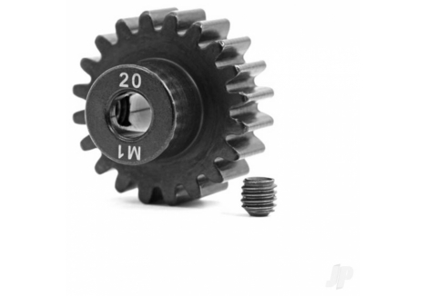 Traxxas 20-T Pinion Gear Machined Hardened Steel 1.0 Metric TRX6494R