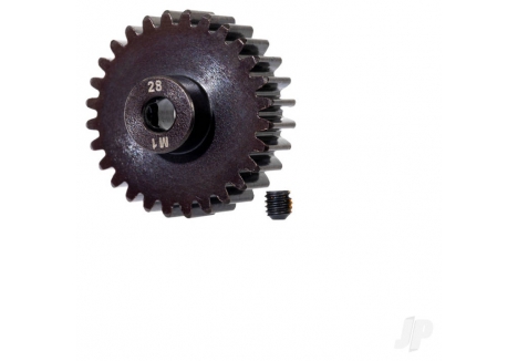 Traxxas 28-Tooth Pinion Gear Hardened Steel 1.0 Metric Pitch 5mm Shaft TRX6467