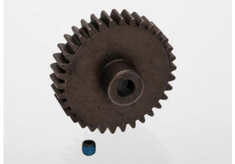 Traxxas 34-T Pinion Gear (1.0 metric pitch) (fits 5mm shaft) Set TRX6493