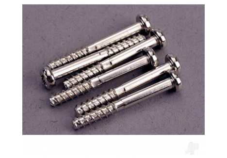 Traxxas 3x24mm Roundhead Self-Tapping Screws 6 Pack TRX2679