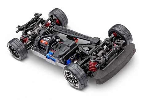 Traxxas 4-Tec 2.0 BL-2S 1:10 AWD Kit Supercar Chassis (+ TQ 2-ch, BL-2S, 2S LiPo, USB-C Charger, 3300kV) TRX83124-4-R5