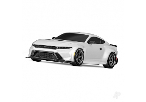 Traxxas 4-Tec Drift 2024 Ford Mustang 1/10 2WD RC Drift Car White TRX105237-4-WHT