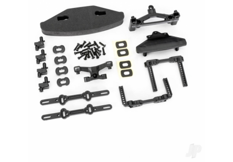 Traxxas 4-Tec Drift Body Mount Set Front Rear Posts Sliders TRX10518