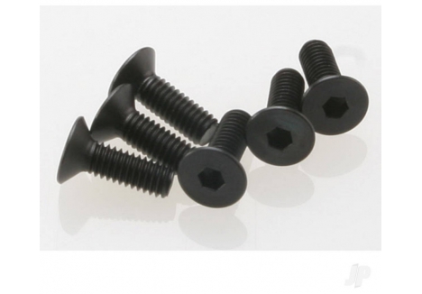 Traxxas 4x12mm Countersunk Machine Screws with Hex Drive TRX2542
