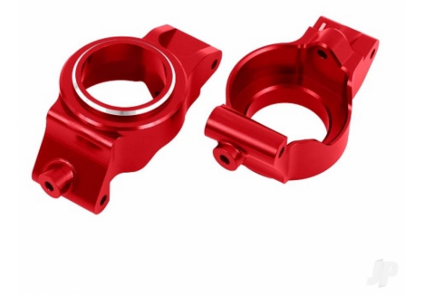 Traxxas 6061-T6 Aluminium Caster Blocks C-Hubs Red Anodised TRX7832-RED