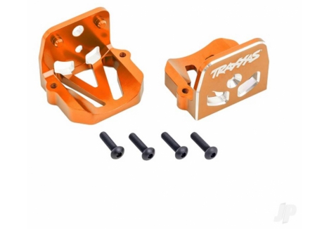 Traxxas 6061-T6 Aluminium Motor Mounts Orange Anodised TRX7760-ORNG