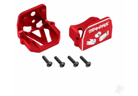Traxxas 6061-T6 Aluminium Motor Mounts Red Anodised TRX7760-RED