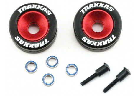 Traxxas Aluminium Ball Bearing Wheels with Rubber Tyres 2 Pack TRX5186