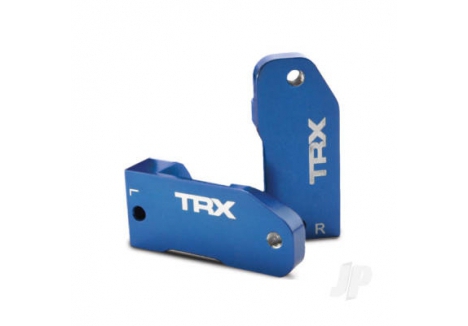 Traxxas Aluminium Caster Blocks 30 Degree (Blue)  TRX3632A