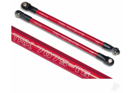 Traxxas Aluminium Push Rod Assembly Red Pre-Assembled Rod Ends TRX5319X