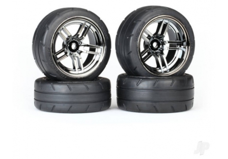 Traxxas Assembled RC Wheels Tyres 1/10 1.9 inch Response TRX8375