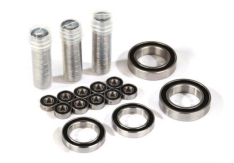 Traxxas Ball bearing Set, TRX4 Traxx, black rubber sealed, stainless TRX8892 (contains 5x11x4 (40), 20x32x7 (2 pcs), 17x26x5 (2 pcs) bearings / 5x11 