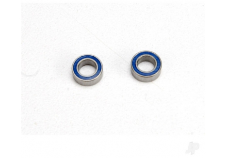 Traxxas Ball Bearings 4x7x2.5mm Blue Rubber Sealed 2 Pack TRX5124