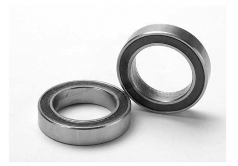 Traxxas Ball bearings, Black rubber sealed (12x18x4mm) (2 pcs) TRX5120A