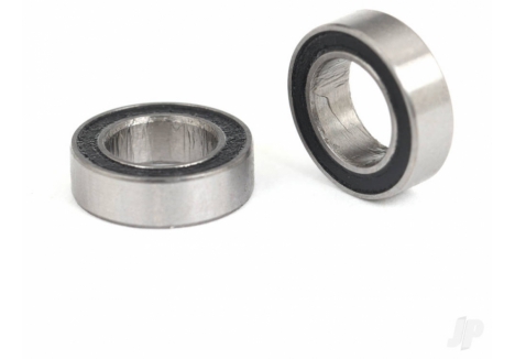 Traxxas Ball bearings, Black rubber sealed (6x10x3mm) (2 pcs) TRX5105A