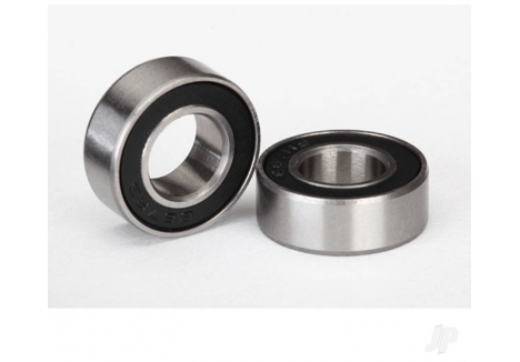 Traxxas Ball Bearings Black Rubber Sealed 7x14x5mm Pair TRX5103A