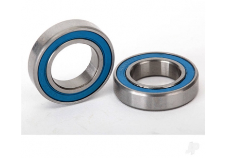 Traxxas Ball Bearings Blue Rubber Sealed 12x21x5mm Pair TRX5101