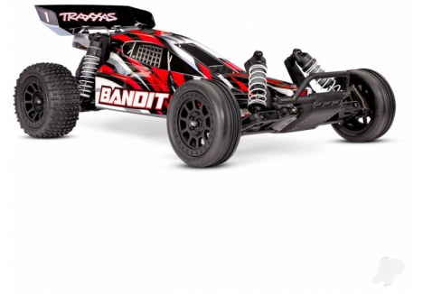 Traxxas Bandit HD XL-5 1/10 2WD Brushless RC Buggy Red TRX24254-8-REDX