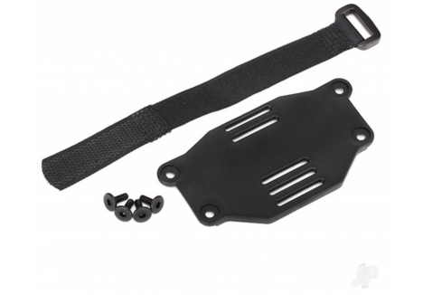 Traxxas Battery Plate with Strap and 3x8 Screws for TRX-4 TRX8223