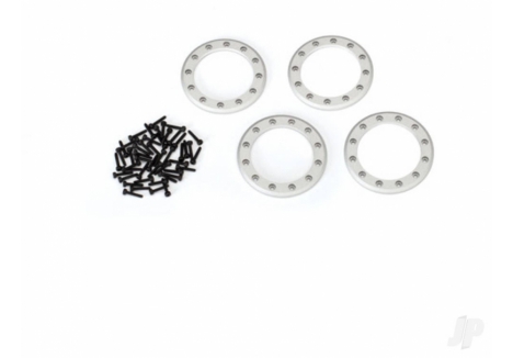Traxxas Beadlock rings, Satin (1.9in) (Aluminium) (4 pcs) / 2x10 CS (48) TRX8169