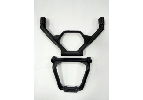 Traxxas BIGFOOT #8 X-Truck Chrome Front Bumper Support TRX7733X