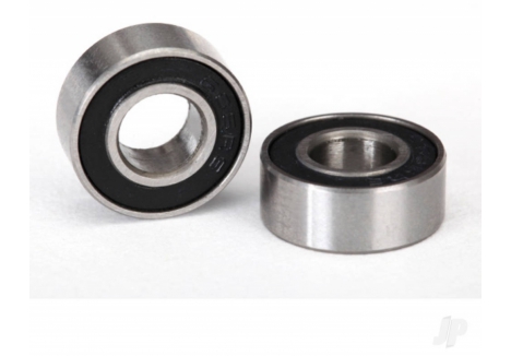 Traxxas Black Rubber Sealed Ball Bearings 6x13x5mm 2 Pack TRX5180A