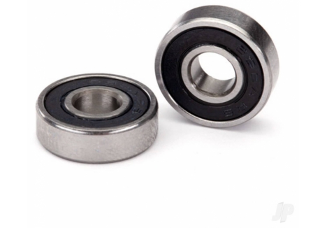 Traxxas Black Rubber Sealed Ball Bearings 6x16x5mm Pack of 2 TRX5099A