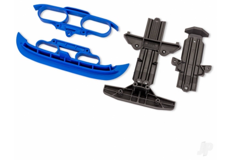 Traxxas Blue Bumpers and Skid Plates for Mini Rally VXL Ford RS200 TRX10837-BLUE