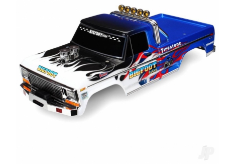Traxxas Body Bigfoot Flame 1/10 Officially Licensed Painted Decals TRX3653