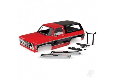 Traxxas Body Chevrolet Blazer 1979 1/10 RC Crawler Red TRX8130R
