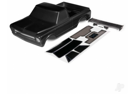 Traxxas Body Chevrolet C10 1/10 RC Drag Slash Black TRX9411A