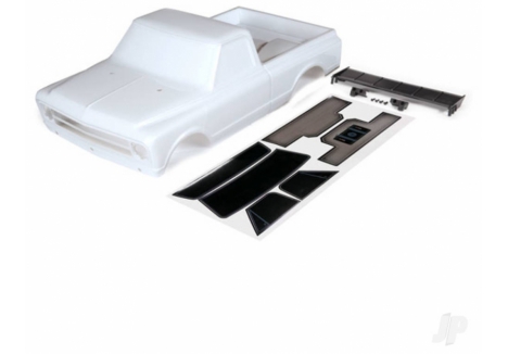 Traxxas Body Chevrolet C10 1/10 RC Drag Slash White TRX9411T