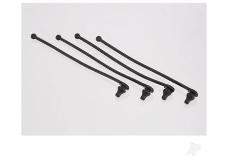 Traxxas Body Clip Retainer Black 4 Pack Universal RC Model TRX5750