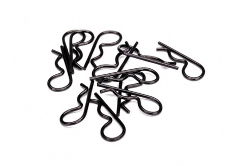 Traxxas Body Clips Heavy Duty Black 12pcs TRX3934A