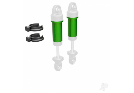 Traxxas Body, GTM shock, 6061-T6 aluminium (Green-anodised) (includes spring pre-load spacers) (2 pcs) TRX9763-GRN