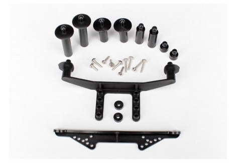 Traxxas Body mounts (Front & Rear) w/hardware TRX1914R