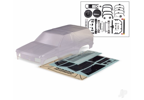 Traxxas Body Nissan Pathfinder 1988 1/10 Clear RC TRX11011